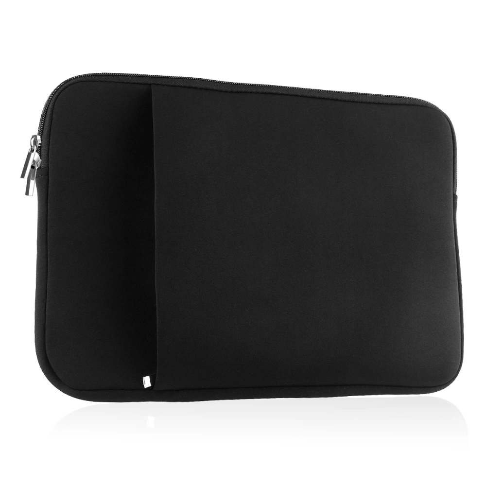 ROSENICE Laptop Sleeve Case Carry Bag With Zipper for 13inch Air/ Pro/ Retina (Black)