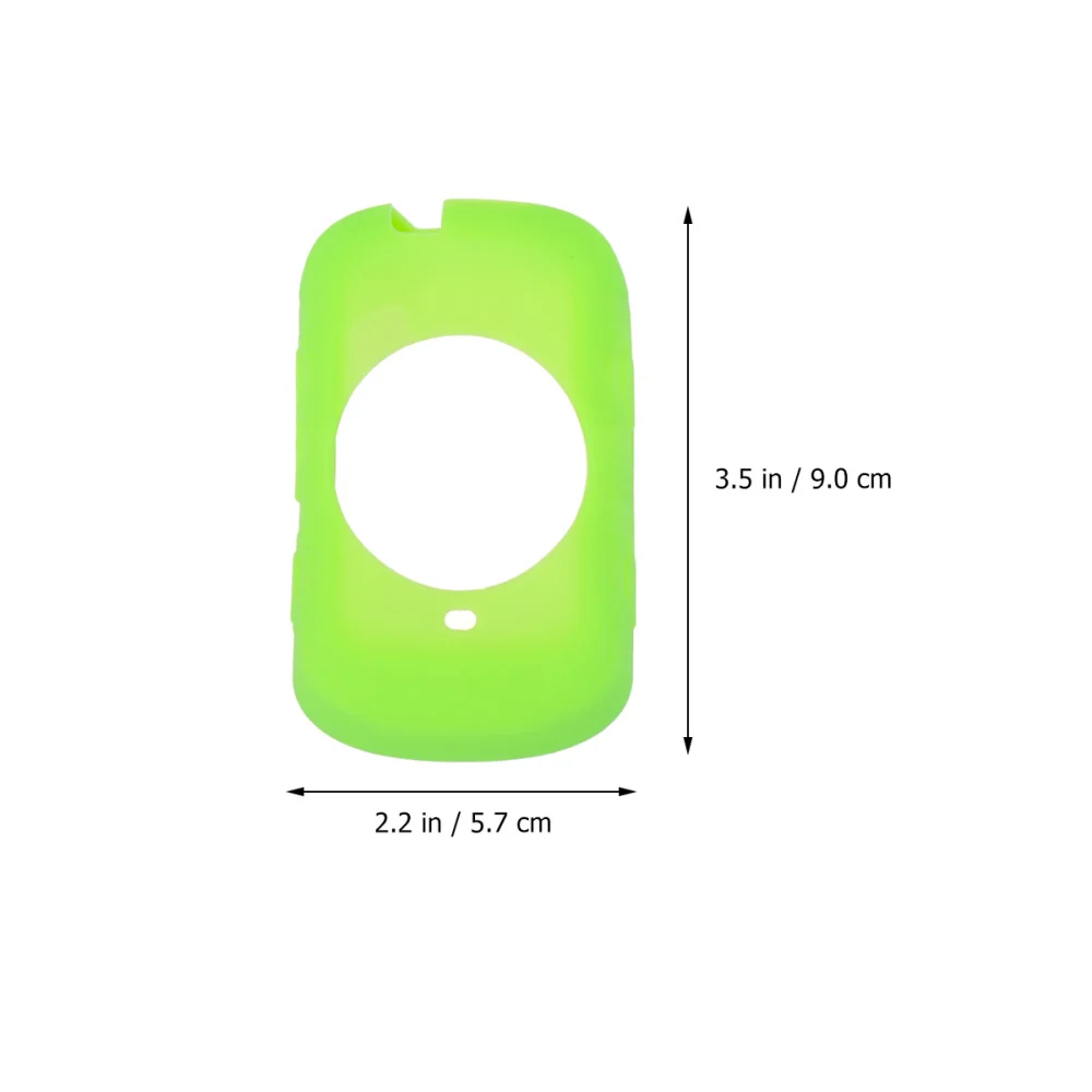 Silicone Cover Elastic Protection Stopwatch Protector Cycling GPS Computer Accessories Silicone Protective Cover Compatible for Garmin 530 (Green)