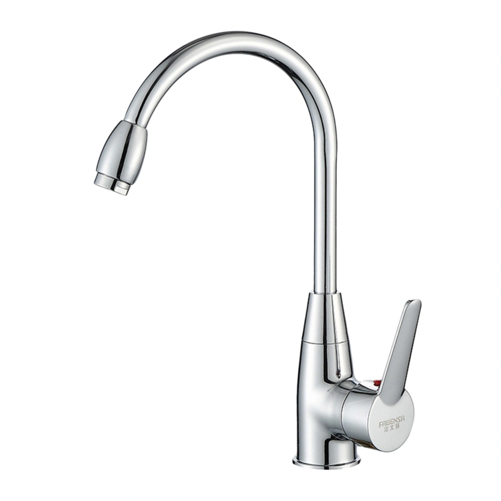 Rotatable Hot and Cold Water Kitchen Sink Faucet Mixer Sink Faucet Kitchen Accessories (Without the Hoses)