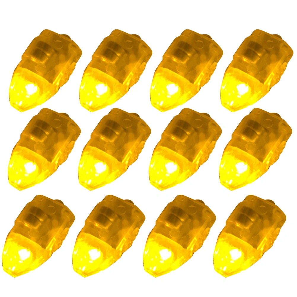 50pcs Superbright Balloon Lights LED Mini Party Light for Paper Lanterns (Yellow)