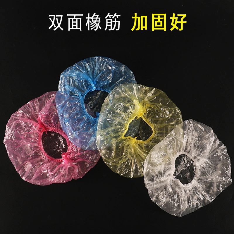 200Pcs Disposable Fresh Keeping Bags Cling Film Bag Elastic Bowl Covers Kitchen Food Covers