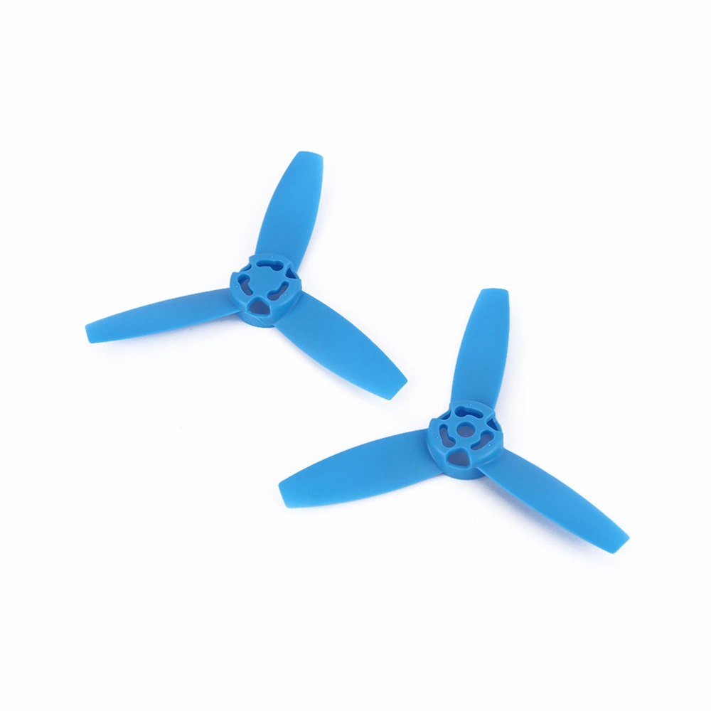 2 Pair of CW CCW Main Blades Propeller Props for Parrot Bebop Drone 3.0 Quadcopter (Black+Blue)