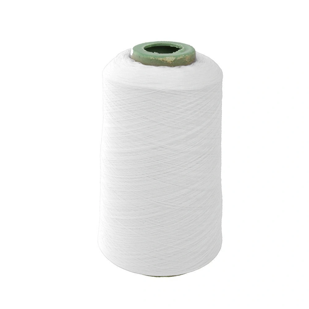 Spool of 150D Polyester Overlocking Sewing Maching Thread Cord (White)