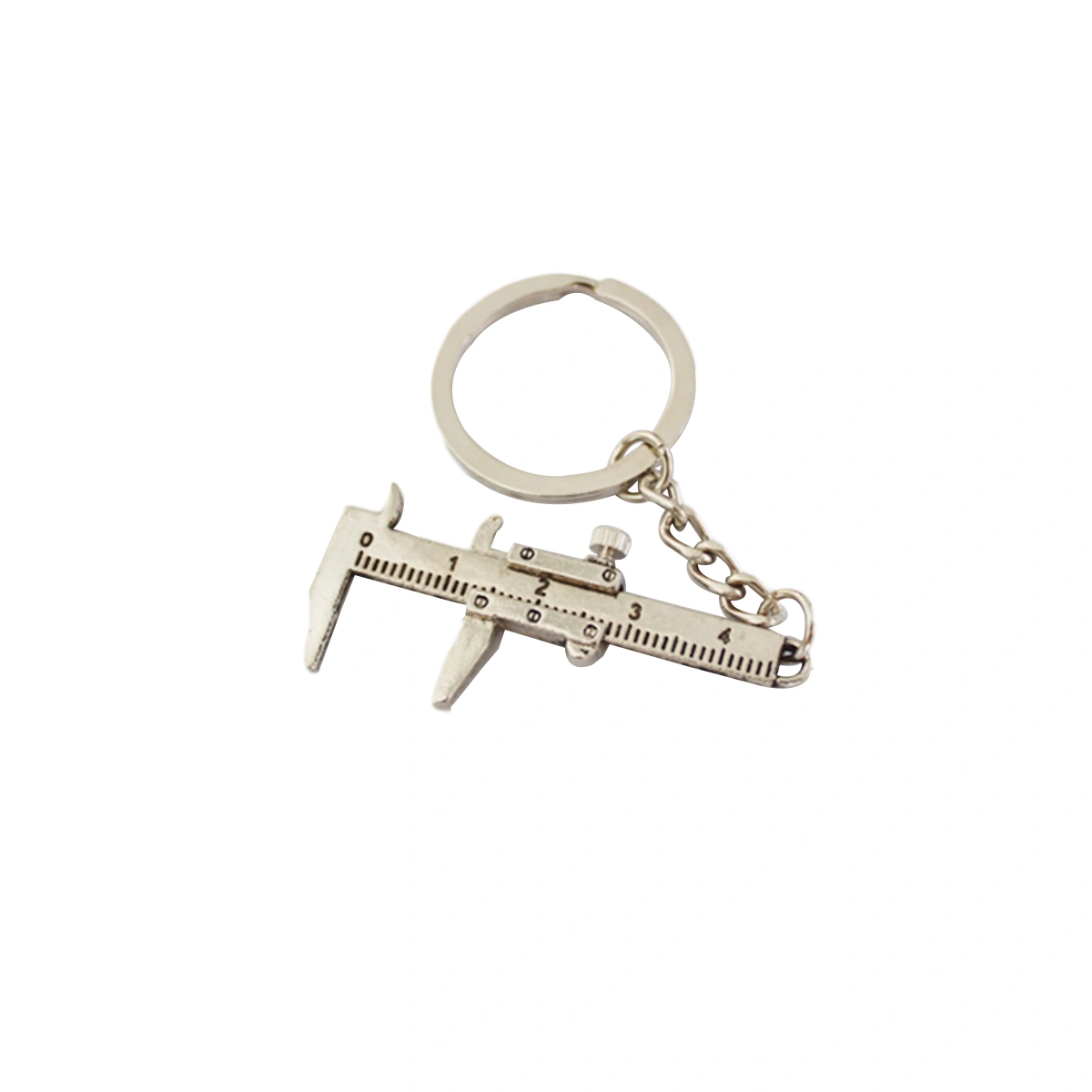 Tools Keychain Activity Vernier Caliper Ruler Model Key Ring Couple Keychain