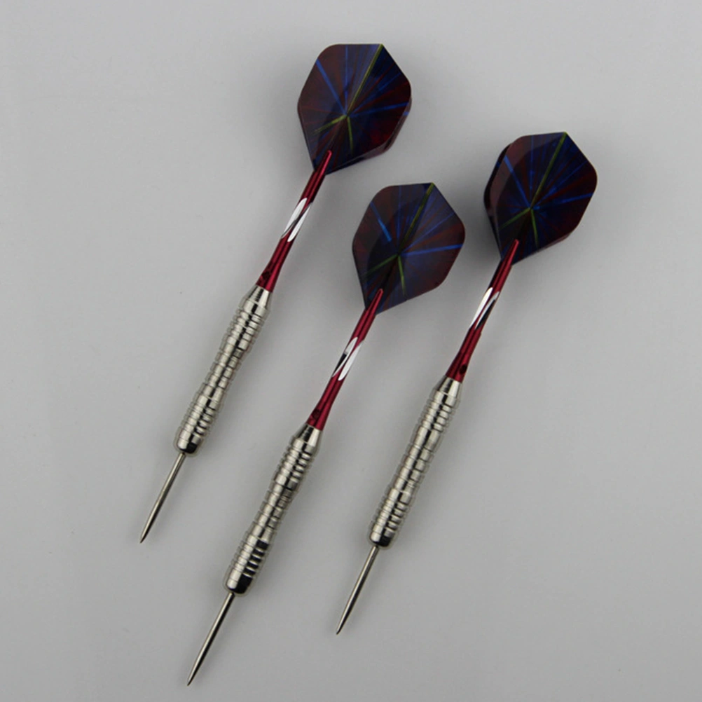 3PCS Professional Darts Pin-Type Darts Portable Needle Tipped Darts Flights Darts with Storage Case for Sports Events