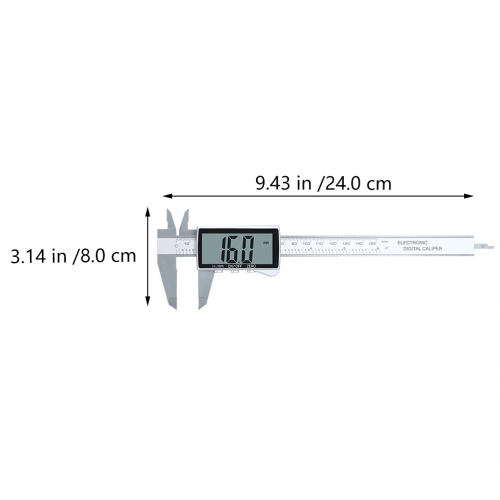 1pc Digital Caliper Vernier Caliper Practical Full-screen Electronic Caliper