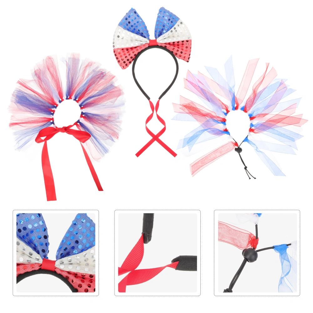 1 Set Independence Day Dog and Cat Party Accessories Dog Car Accessories