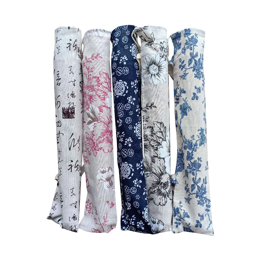 5Pcs Umbrella Storage Bag Portable Umbrella Carrier Cloth Umbrella Carrier (Random Color)