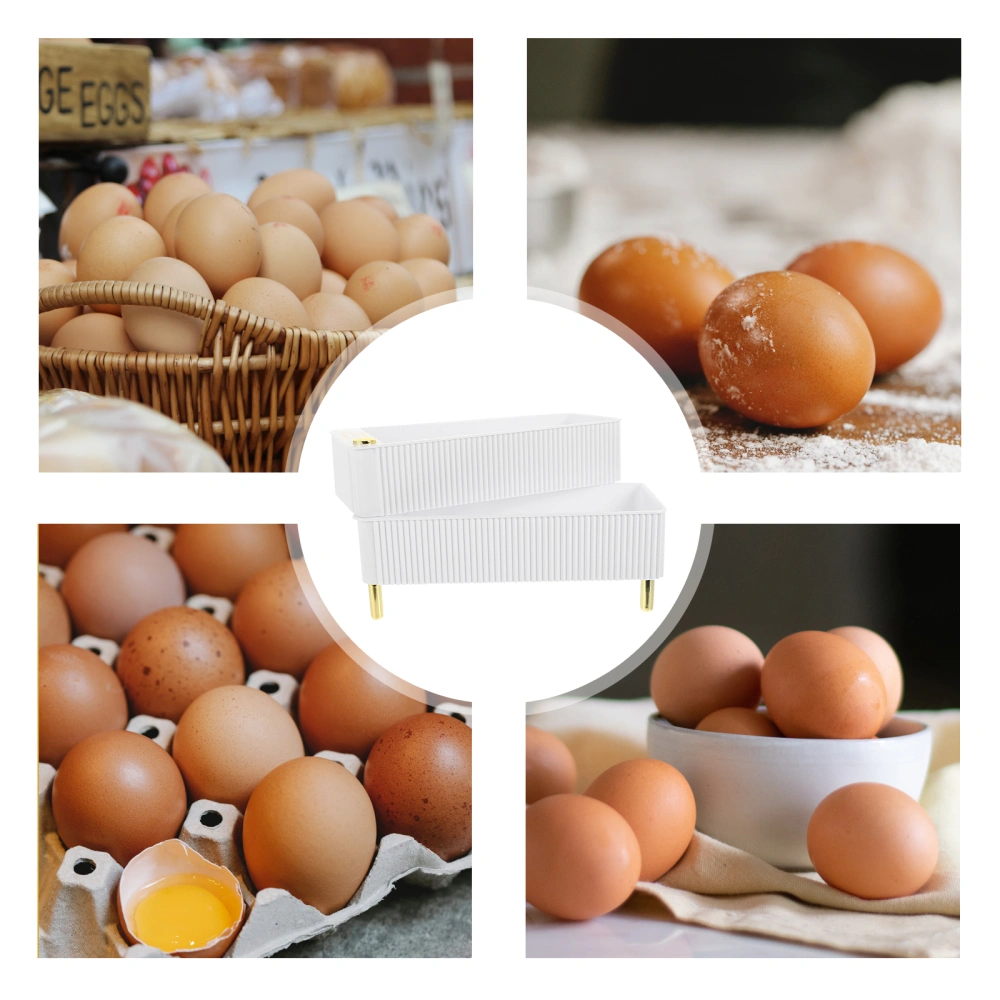 Egg Preservation Box Multi-layers Eggs Holder for Refrigerator Kitchen Egg Organizer