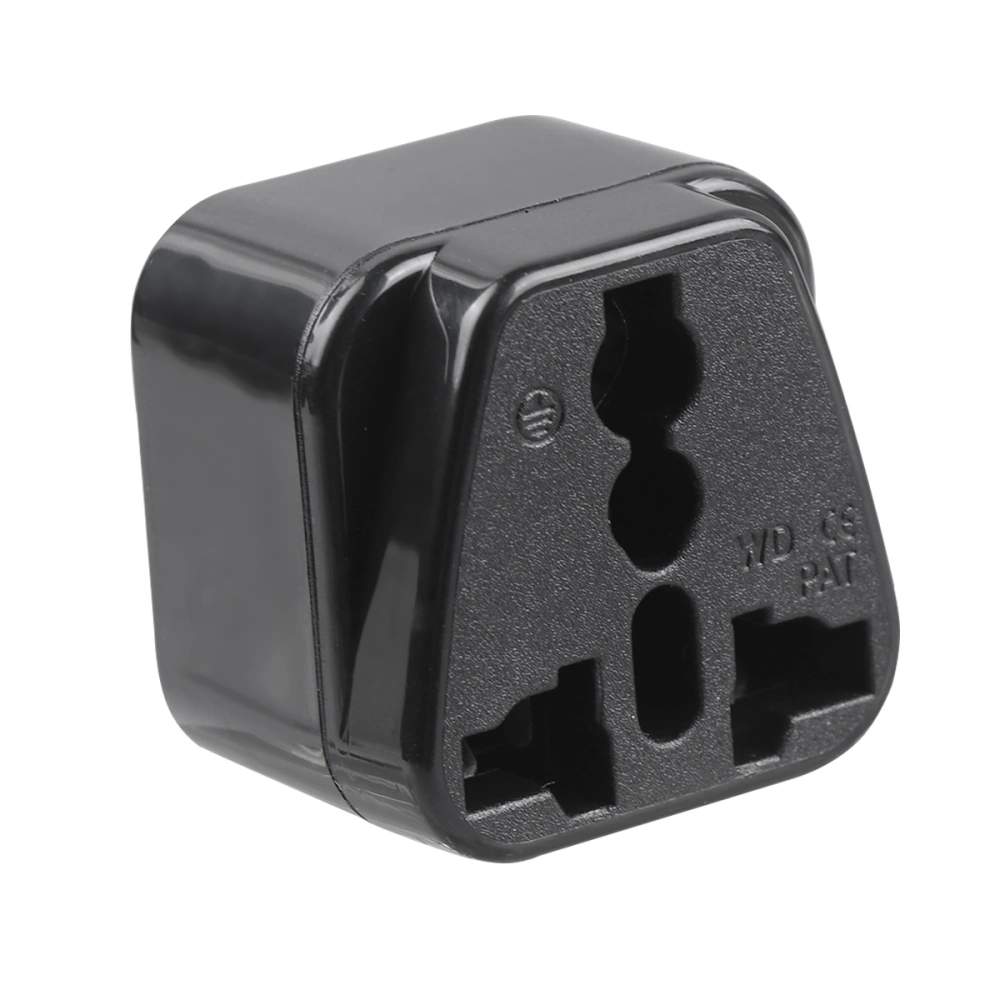 Changeover Plug 10A 250V UK USA EU Transfer AU Australian Standard Australian Type Changeover Plug (Black)