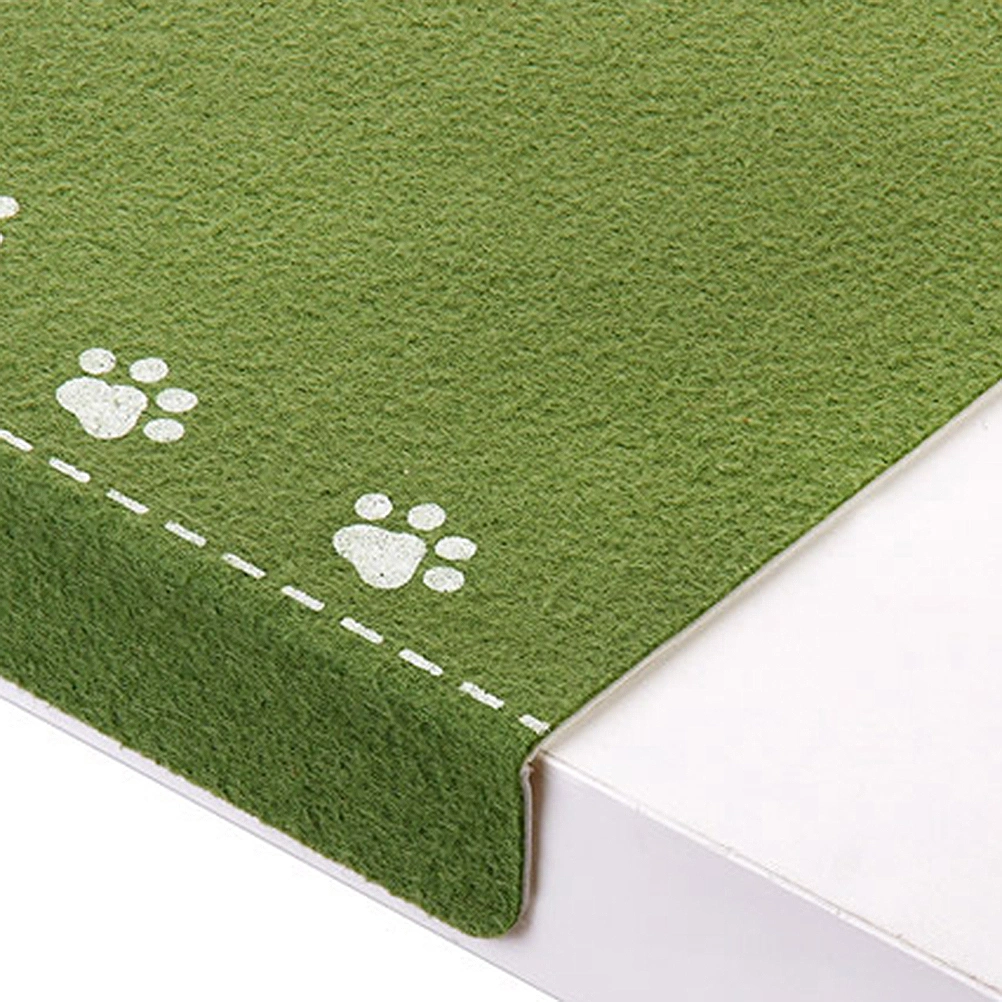 Stair Mat Self-Adhesive Luminous Step Stickers Non-Slip Repeatable Paste Step Carpet for Home (Green)