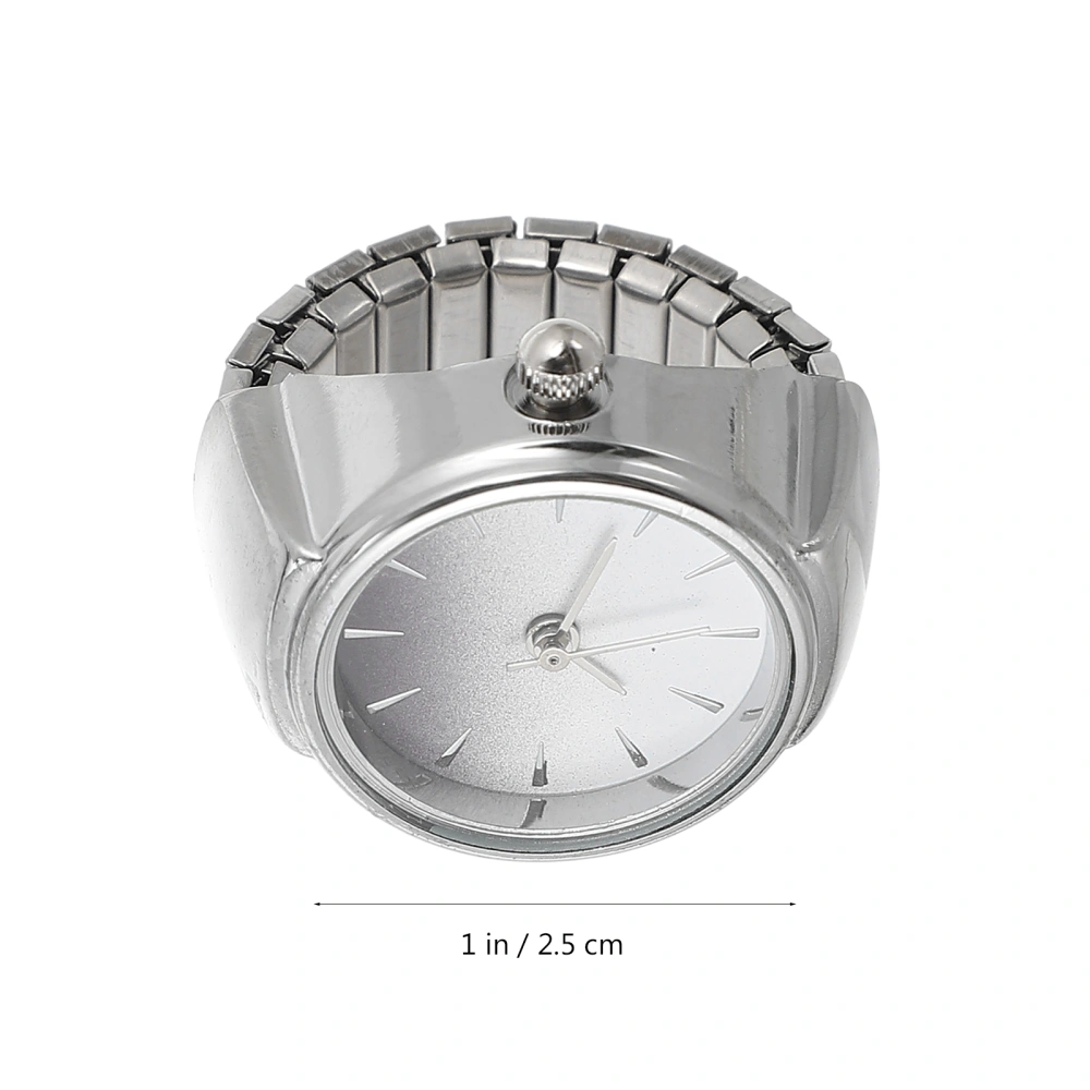 Elastic Finger Ring Watch Quartz Finger Watch Fashion Finger Watch Festival Gift