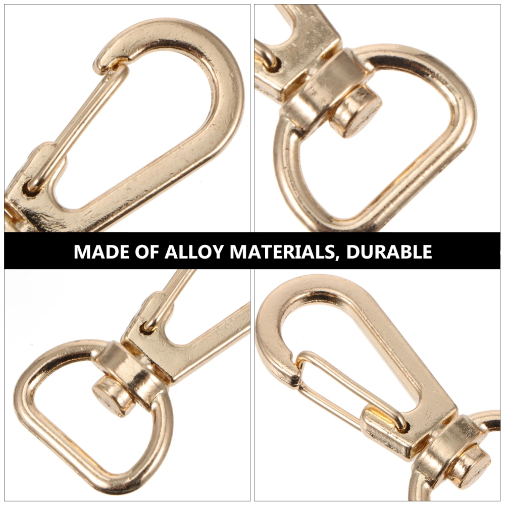 20pcs Durable Alloy Clasps Hanging Buckles DIY Accessory for Bag Keychain