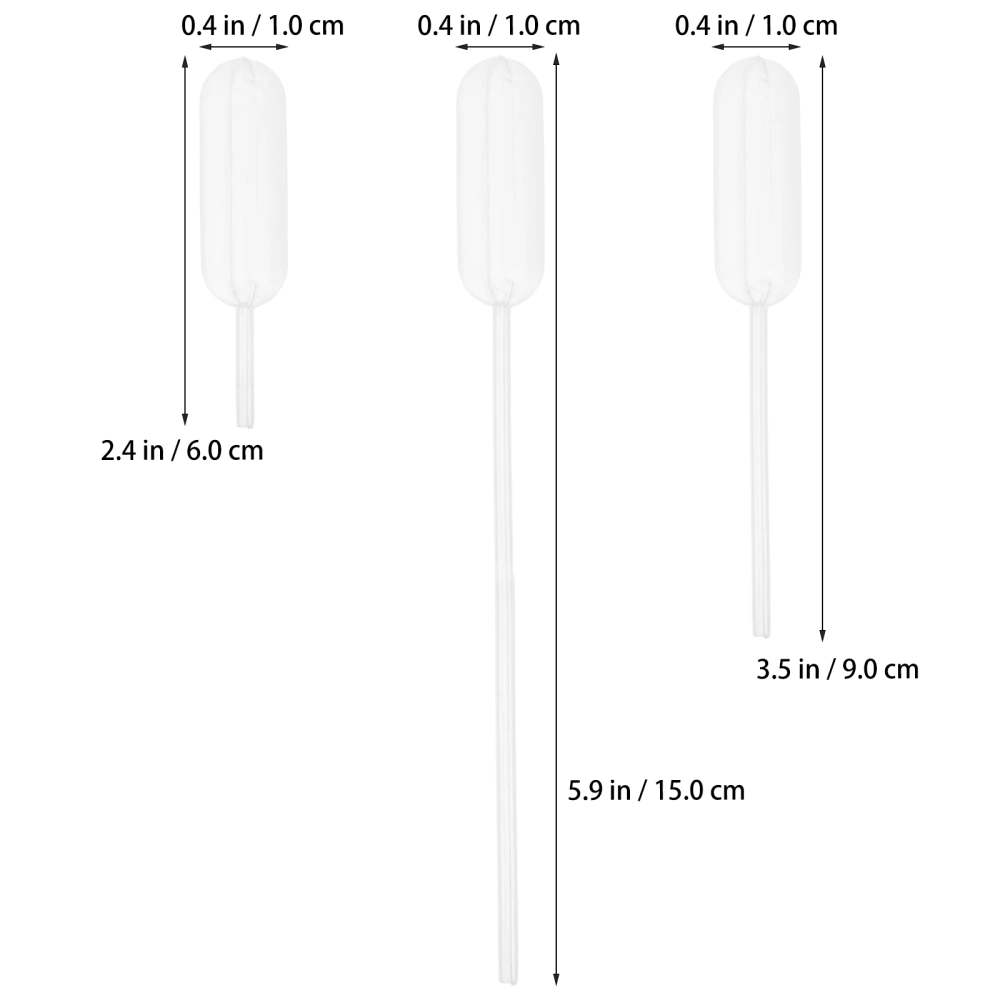 150Pcs Plastic Jam Droppers Professional Droppers Simple Restaurant Jam Pipettes