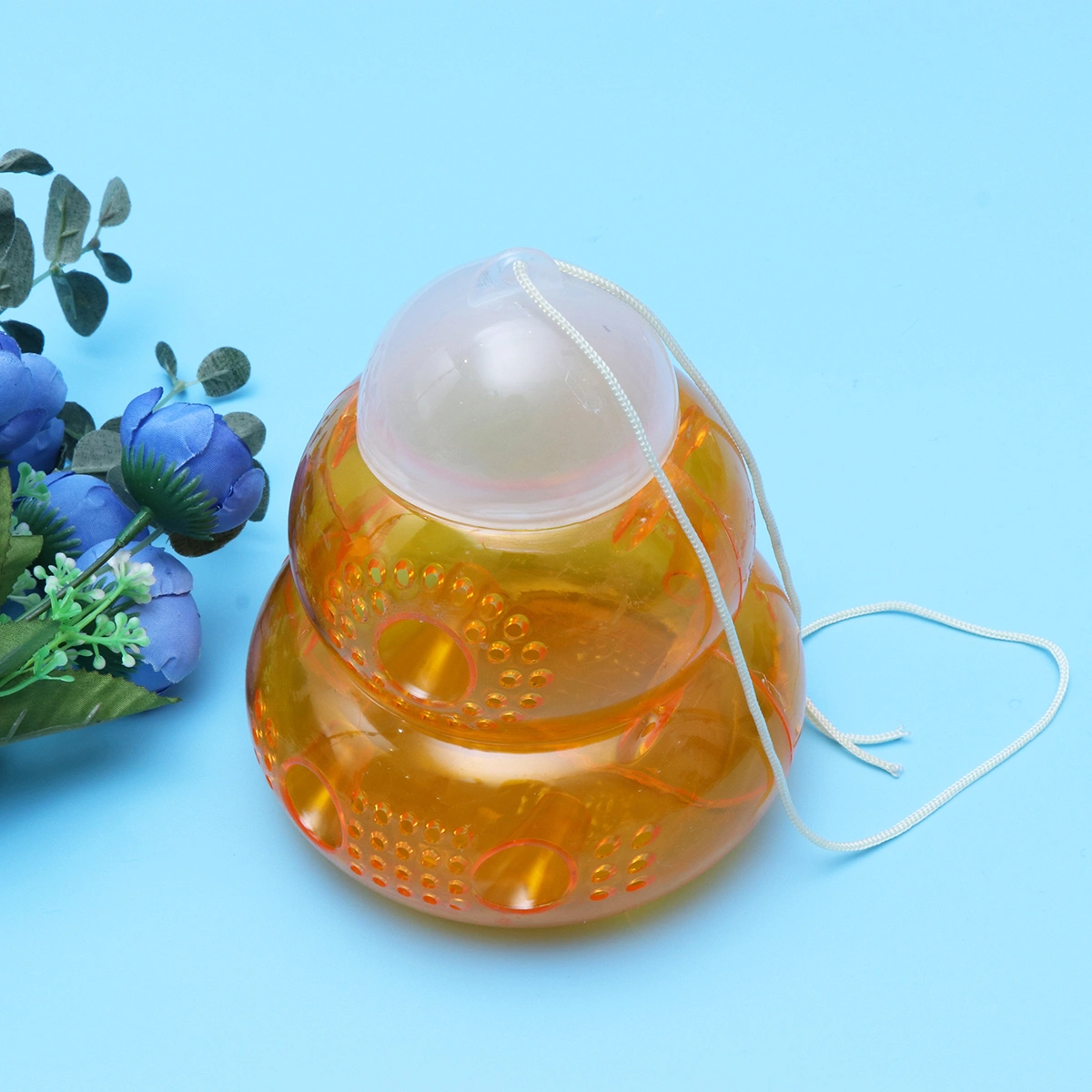 Gourd Shaped Bottle Bumblebee Trap Plastic Wasp Trap Anti-Sting Catch Bee Tool Honey Bee Trap Catcher