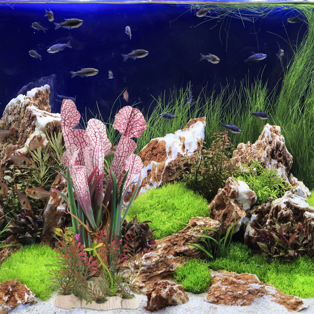 Simulation Water Grass Aquarium Fish Tank Plant Decors Fish Tank Fake Grass