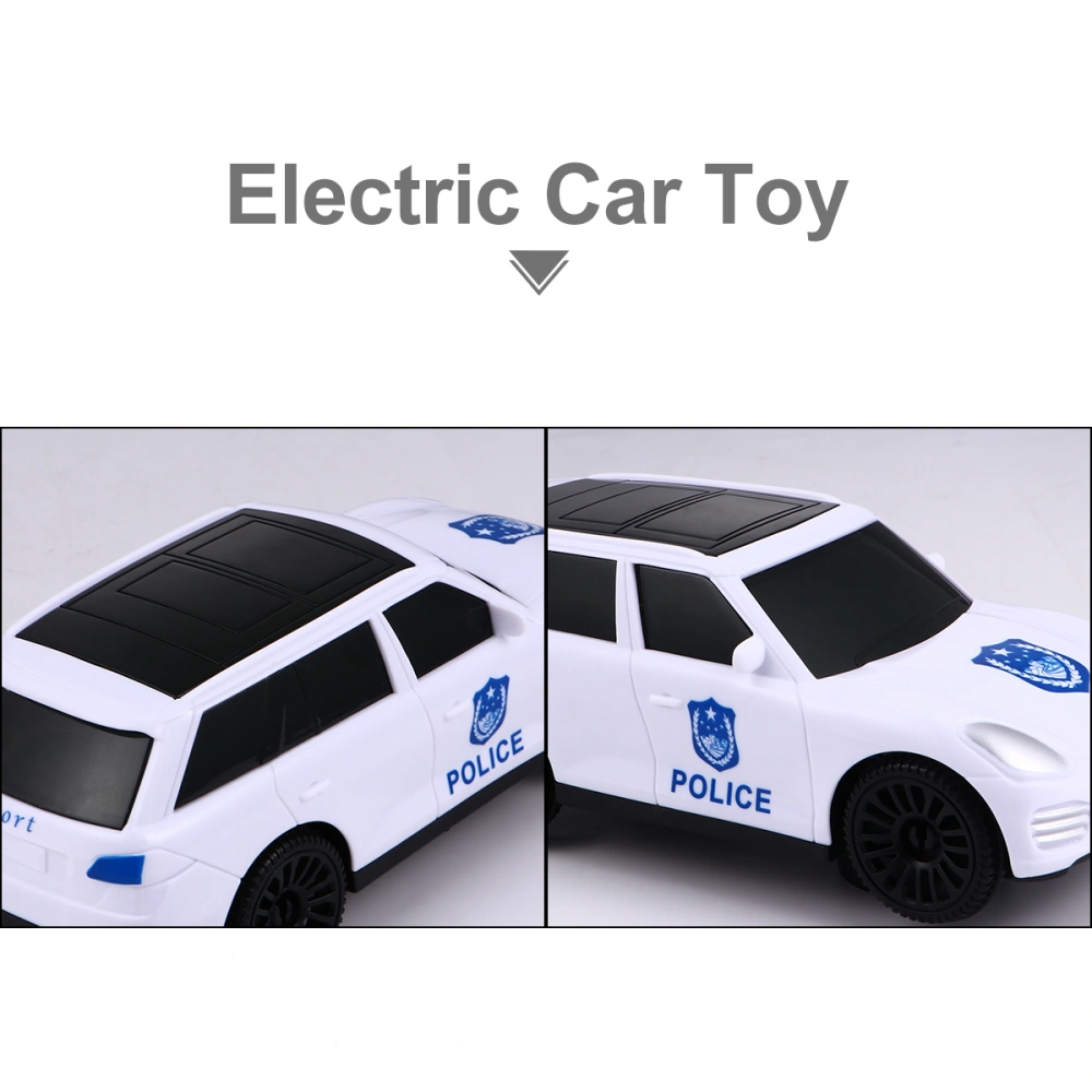 Children Car Off Road Car Model Toy Educational Toy without Battery (White)