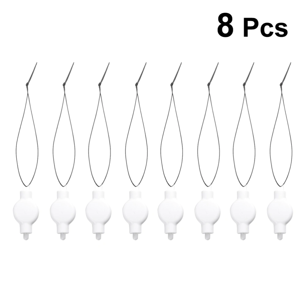 8PCS 3W LED Energy Saving Balloon Light LED Mini Holiday Light Lanterns Light Party Decoration Light (Warm White)