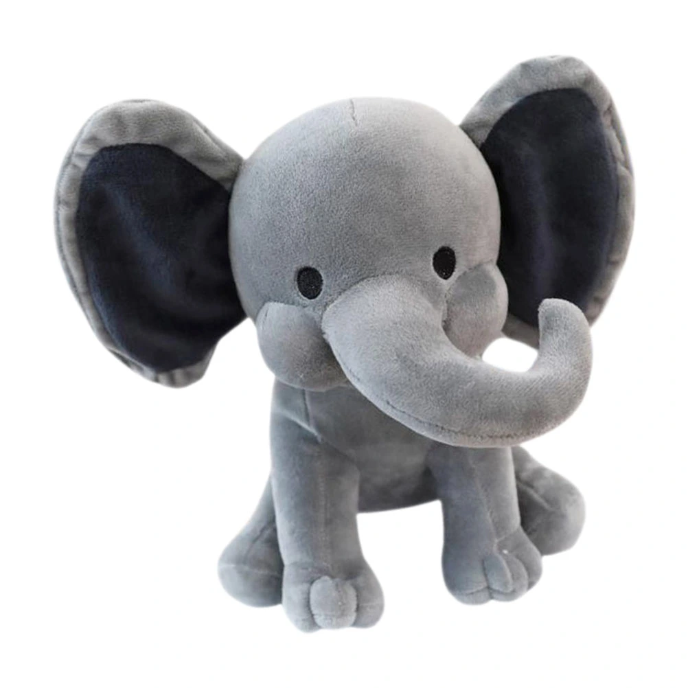 Creative Pacify Baby Elephant Shaped Toy Stuffed Animal Baby Sleeping with Elephant Pillow Christmas Gift(Pink)