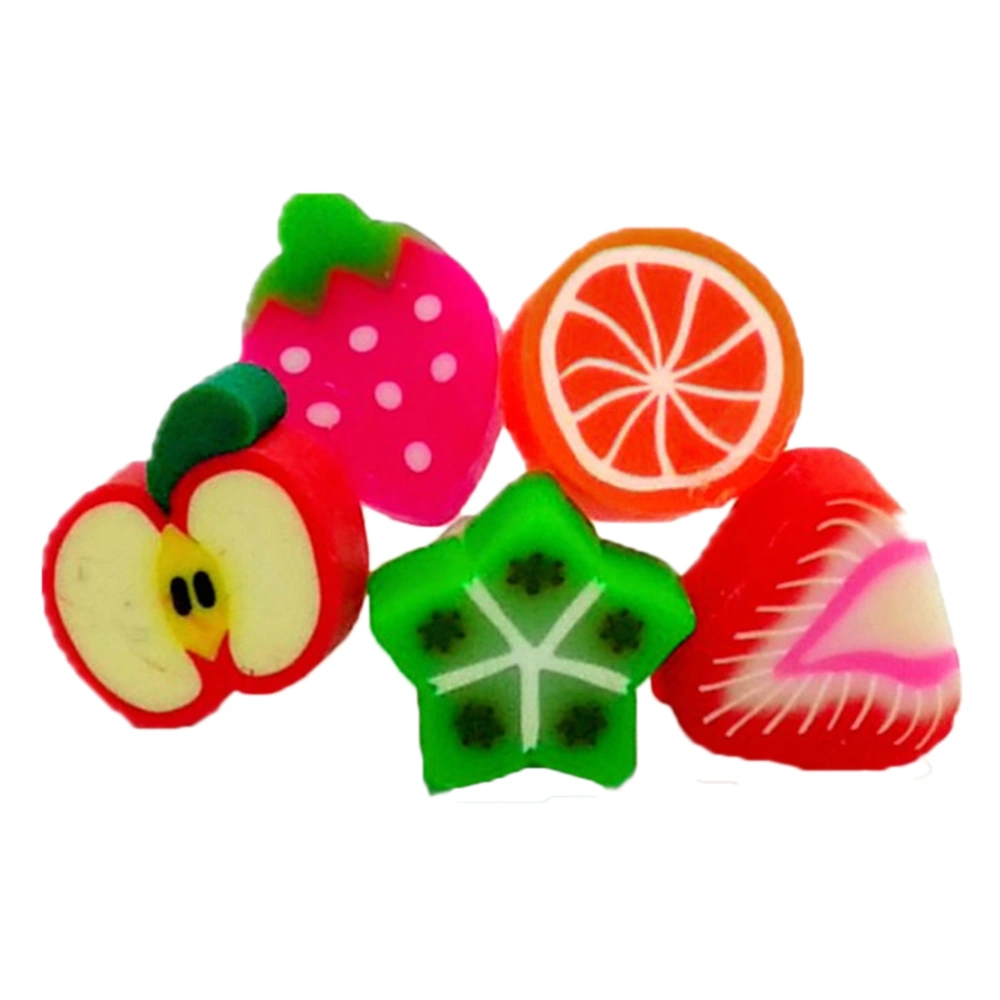 10pcs Mobile Phone Dust Plug Fruit Cellphone Anti-dust Plug Adorable Phone Accessories(Random Color, Style)