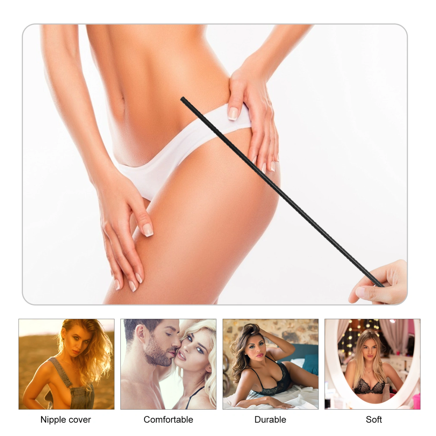1pc Premium Torture Stick Practical Punishment Stick Simple Spanking Stick