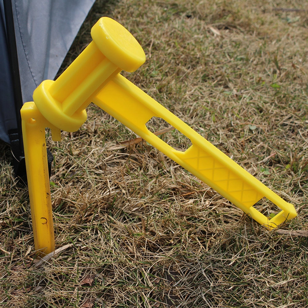 Outdoor Awning Canopy Tent Peg Plastic Hammer Nail Stake Extractor Puller