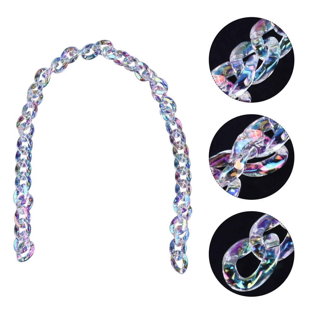 1pc Acrylic Chain Bag Strap Chain Replacement Bag Accessories Shoulder Bag Strap