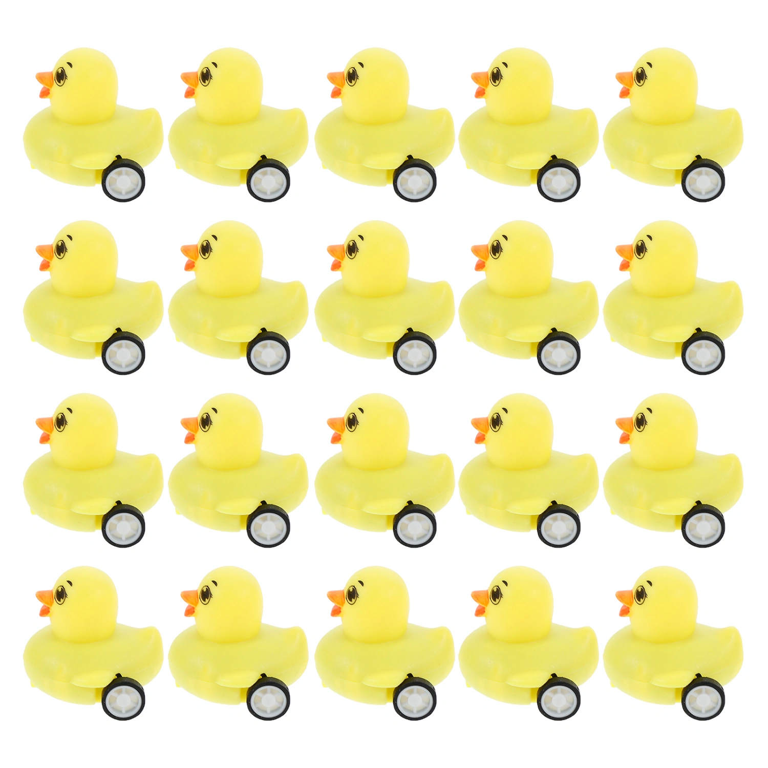 20pcs Pull Back Car Toys Baby Toy Car Mini Duck Car Playthings for Kids