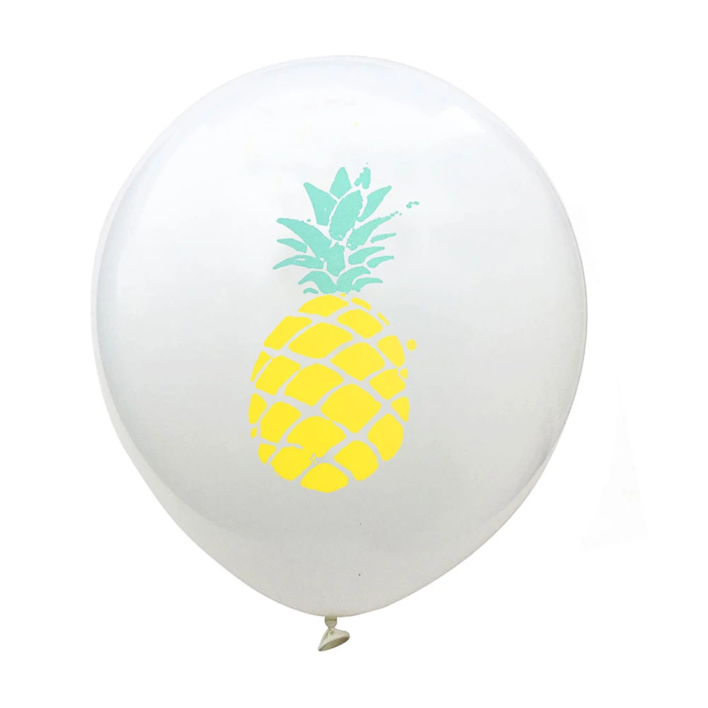 40pcs Fruits Printing Balloons Pineapple Cherry Watermelon Lemon Printing Latex Balloons for Gathering Party Holiday (10pcs Cherry Pattern, 10pcs Lemon Pattern, 10pcs Watermelon Pattern, 10pcs Pineapples Pattern, 12inch)