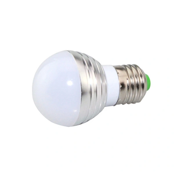 3W RGB LED Bulb E27 Color Changing Light Bulb with Remote Contorl 85-265V