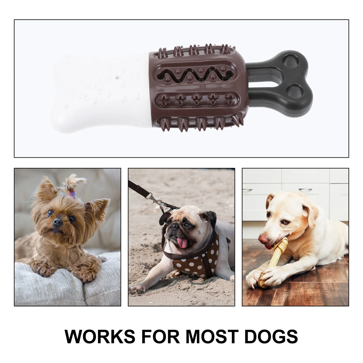 1Pc Dog Chew Toothbrush Dog Cleaning Stick Pet Dog Chew Toy Pet Supplies