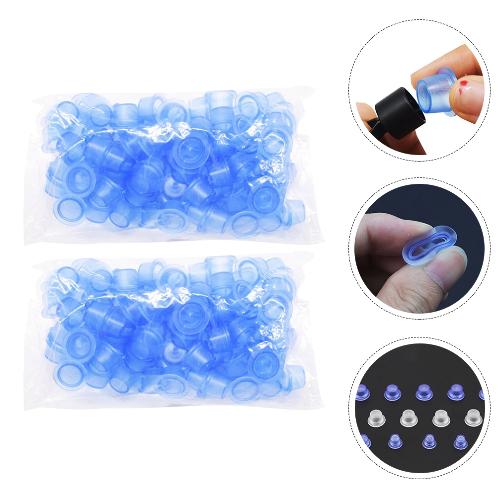 200pcs Tattoos Ink Cups Disposable Ink Cups Tattooing Pigment Container