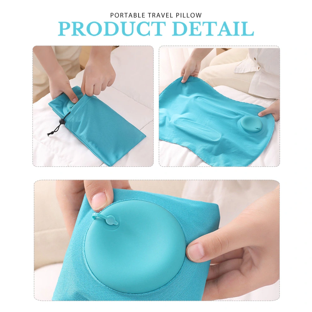 Inflatable Pillow Portable Travel Inflatable Pillow Foldable Inflatable Pillow for Outdoor Camping