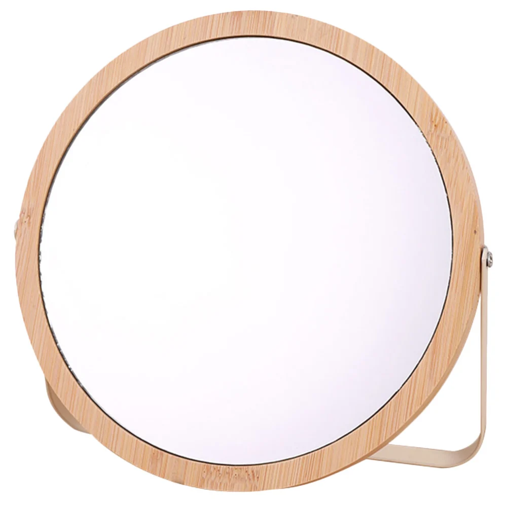 Folding Mirror Desktop Makeup Mirror with Stand Tabletop Mirror for Women and Girls