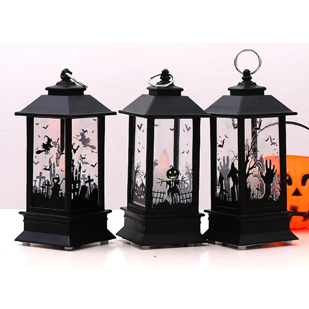 1pc Halloween Night Lamp LED Hanging Light Festive Decoration Props for Home Bar Party (Pumpkin)