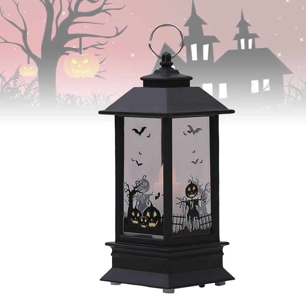 1pc Halloween Night Lamp LED Hanging Light Festive Decoration Props for Home Bar Party (Pumpkin)