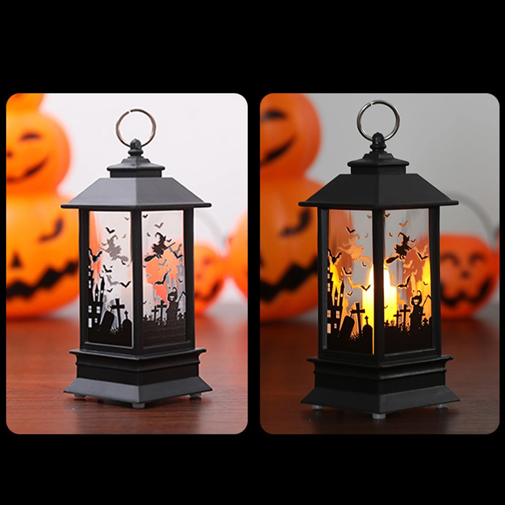 1pc Halloween Night Lamp LED Hanging Light Festive Decoration Props for Home Bar Party (Pumpkin)