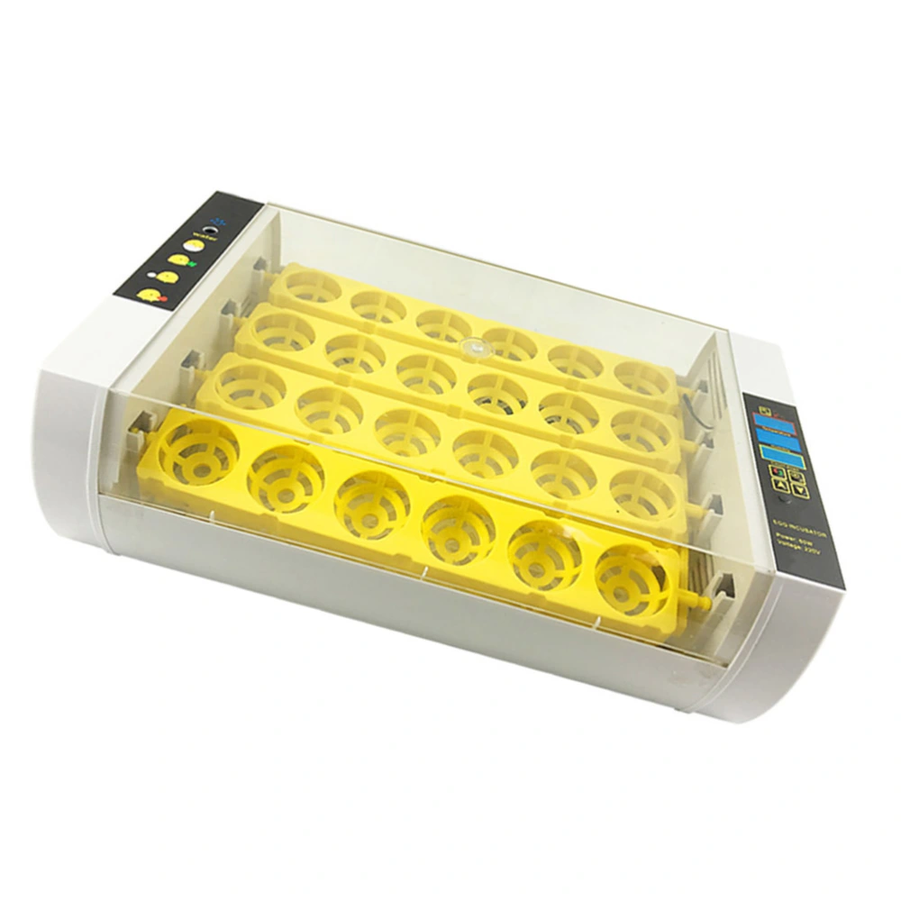 24 Slots Chicken Incubator Home Use Incubator Chicken Duck Bird Incubator With UK Plug