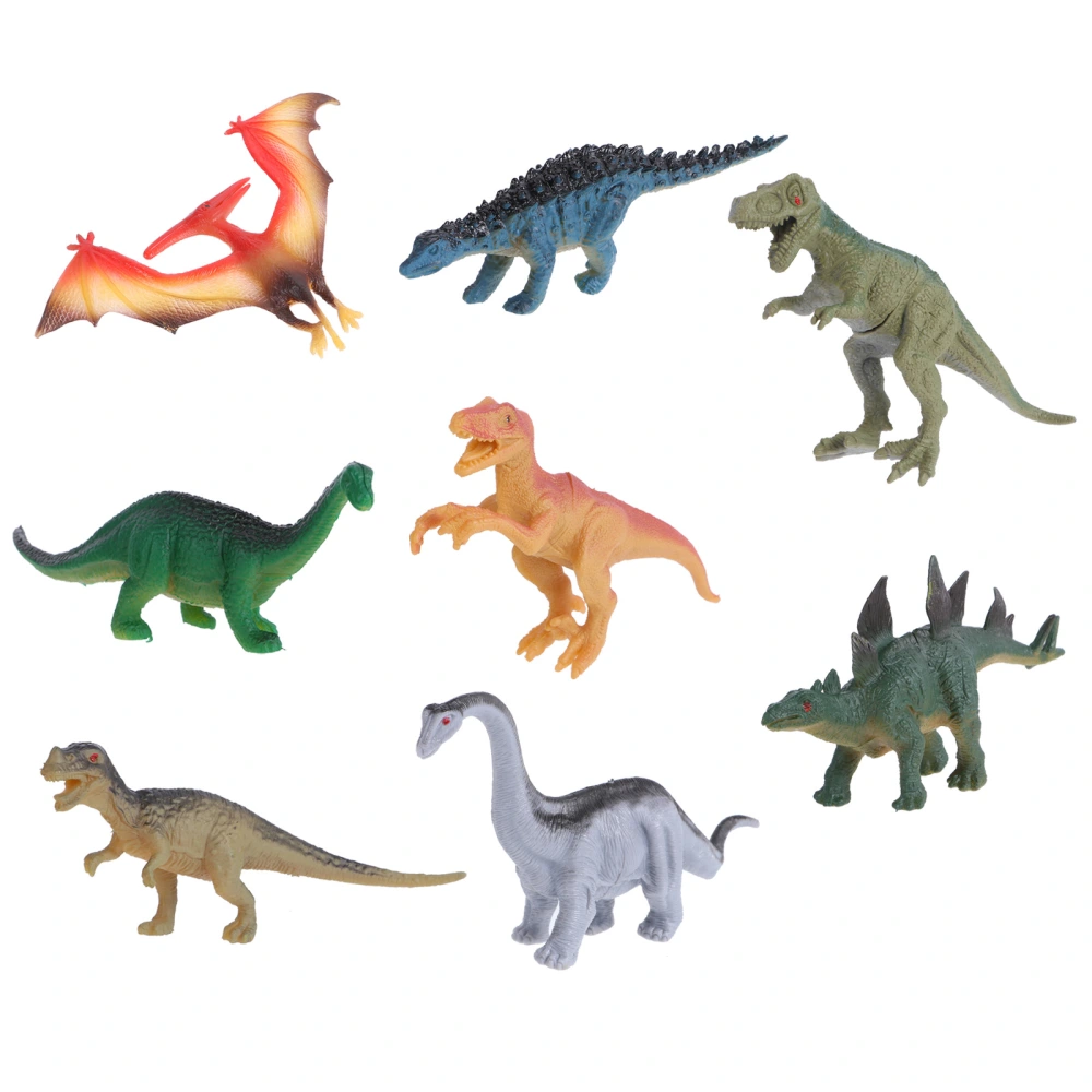 8Pcs Dinosaur Model Toys Educational Toy Lovely Animals Toys Gifts for Kids