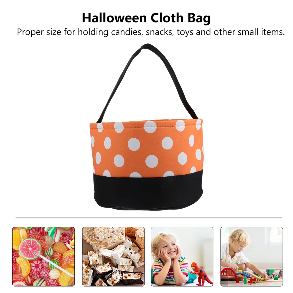 1pc Candy Handbag Halloween Cloth Bag Candy Gift Pouch Halloween Gift Bag