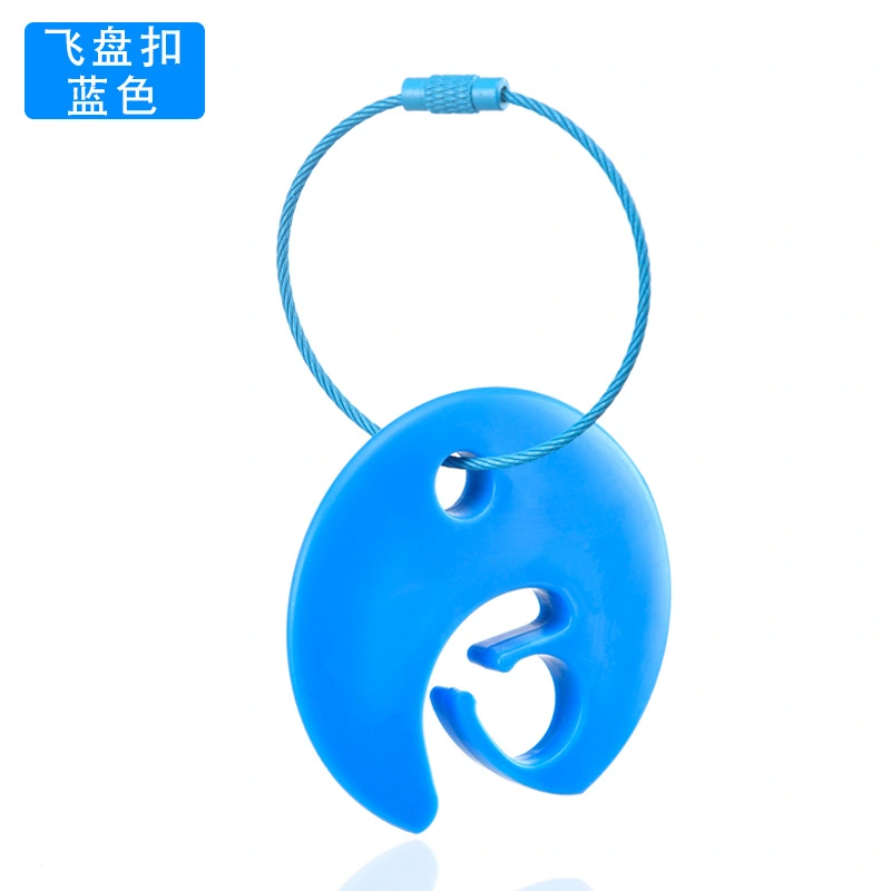 Hanging Flying Disc Buckle Convenient Disc Carrier Hanging Flying Disc Clip