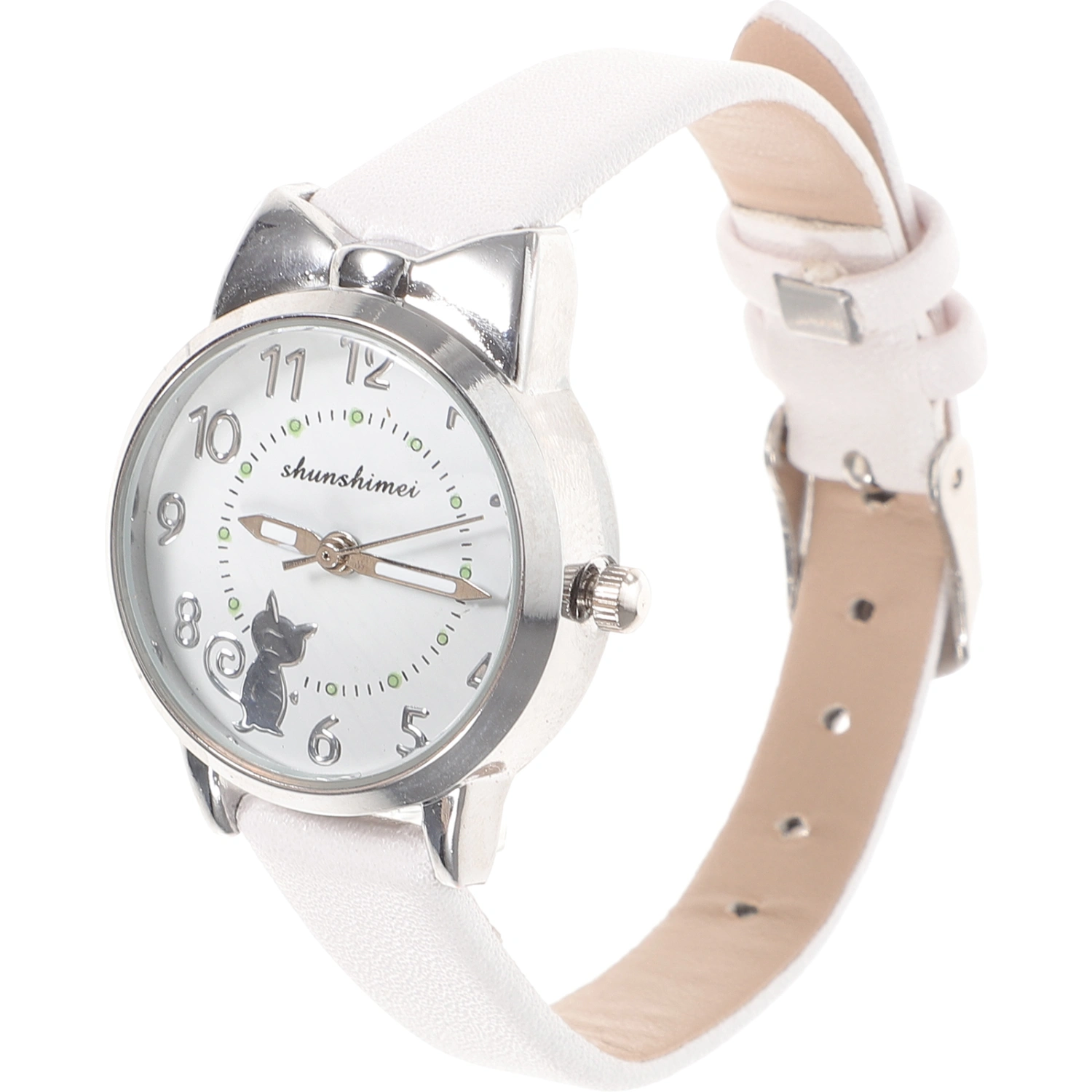 Multifunction Children Watch Adorable Cat Design Wrist Watches for Students