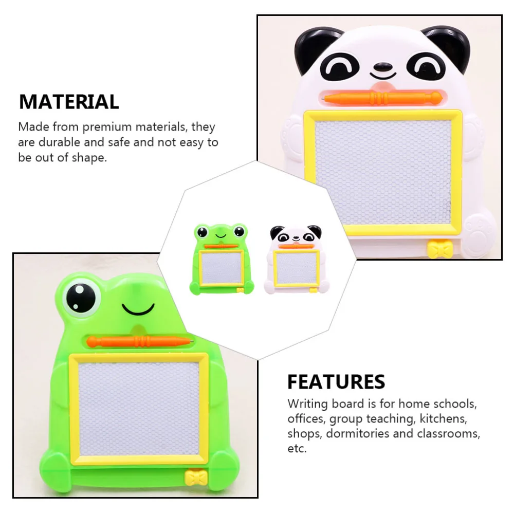 2 Sets of Cartoon Drawing Boards Kids Writing Boards Creative Painting Boards