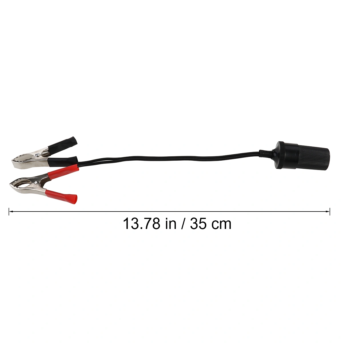 Car Auto Battery Terminal Clip 12V DC Cigarette Lighter Socket Adapter