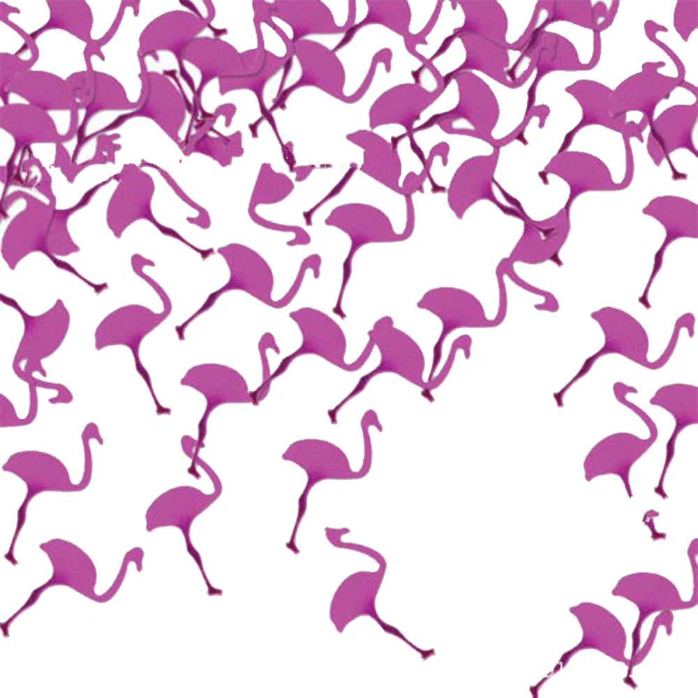 Flamingo Bling Confetti for Party Wedding Decoration (Purple)