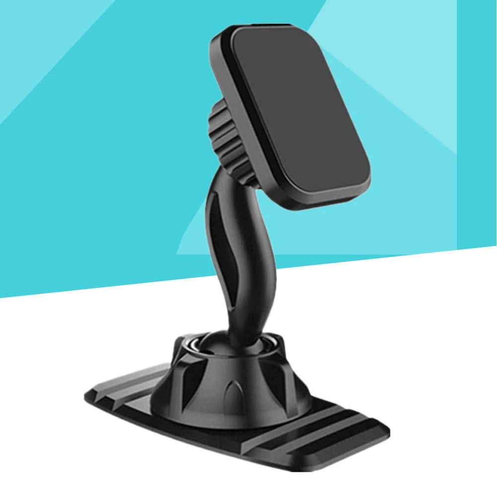 Magnetic Phone Holder Car Dash Board Universal Magnet Smartphone Holders Mobile Phone Stand Mount Car Accessories (Black)