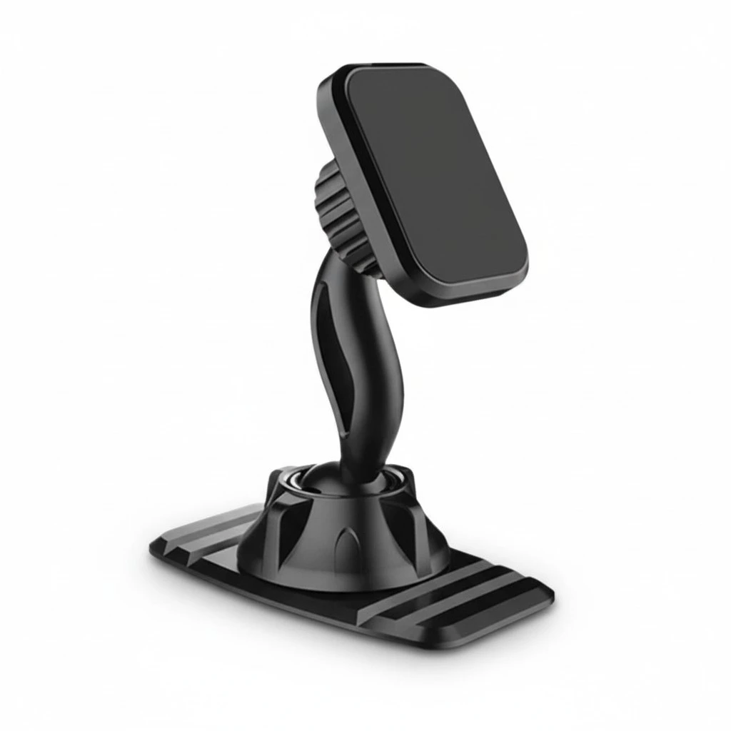 Magnetic Phone Holder Car Dash Board Universal Magnet Smartphone Holders Mobile Phone Stand Mount Car Accessories (Black)