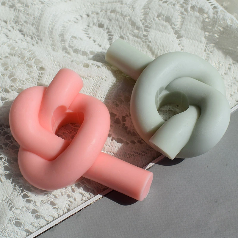 Cord Bends And Hitches Aromatherapy Candle Silicone Mold