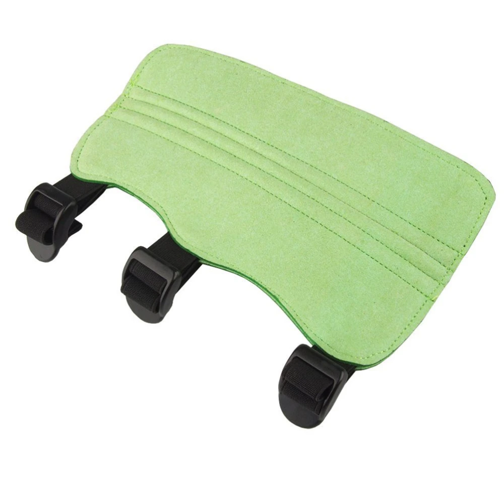 Durable Archery Sports 3-strape Arm Guard Wrap Protector (Green)