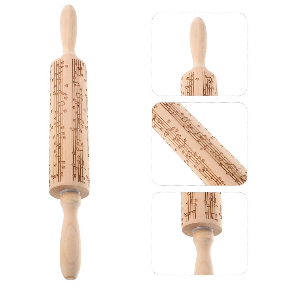 Wood Rolling Pin Reusable Dough Roller Kitchen Rolling Pin Wooden Rolling Pin